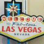 Flashing Las Vegas Sign